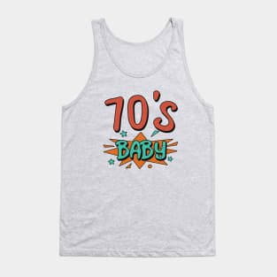 RETRO 70s Baby Tank Top